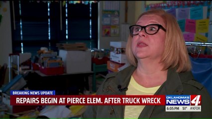 Elementary School Closed After Truck Crashes into Classroom Overnight