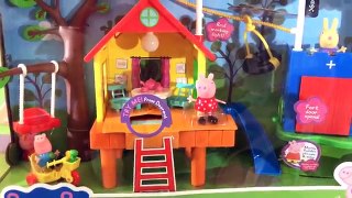 粉紅豬小妹 樹屋玩具組 英美大PK 你們比較喜歡英製還是美製的樹屋呢？Peppa