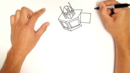 How to Draw Optimus Prime | Transformers