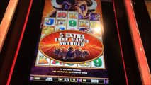 BUFFALO STAMPEDE slot machine AMAZING 94 FREE SPIN BONUS! CHASING A $66,000 MAJOR!