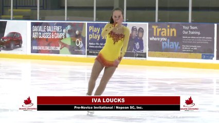2018 Skate Ontario Sectional Qualifying - Pre Novice Invitational Short Program - Group 8
