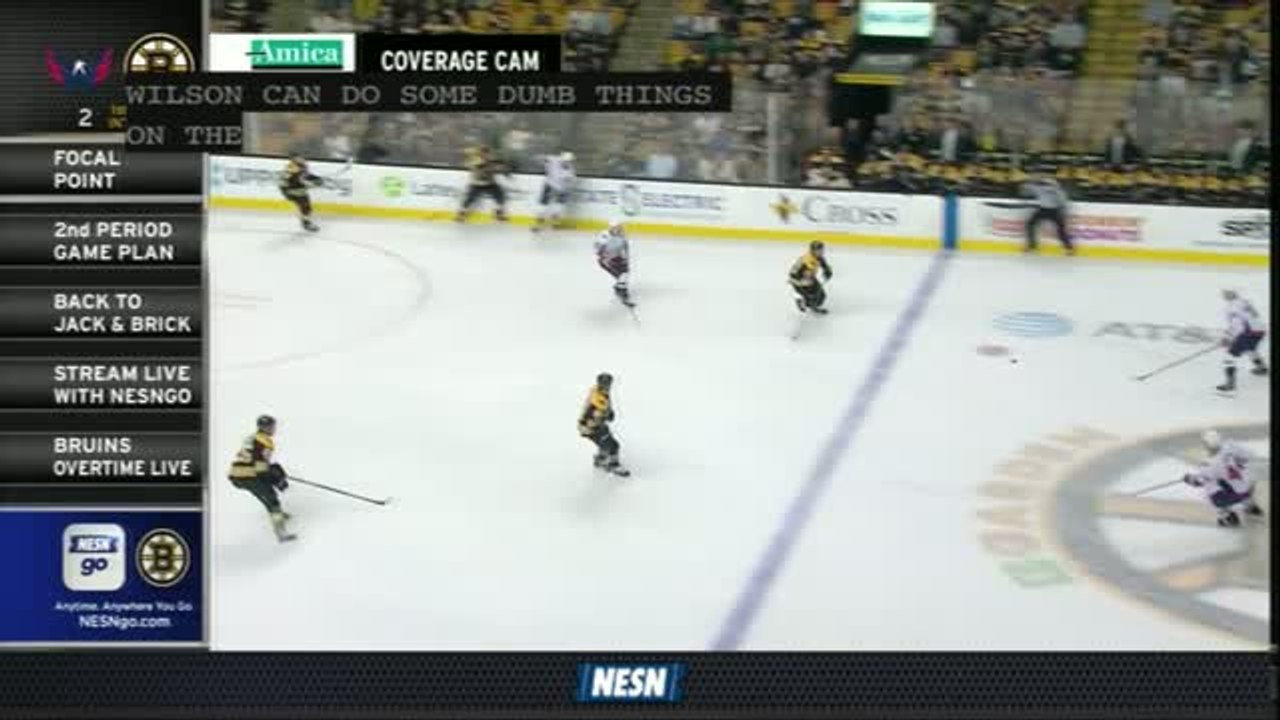 Amica Coverage Cam: Tom Wilson Scores First Goal Vs. Bruins