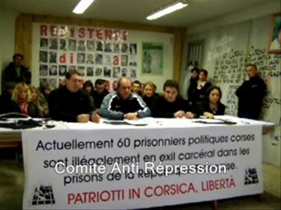Conférence de presse du CAR en soutien à Giraschi