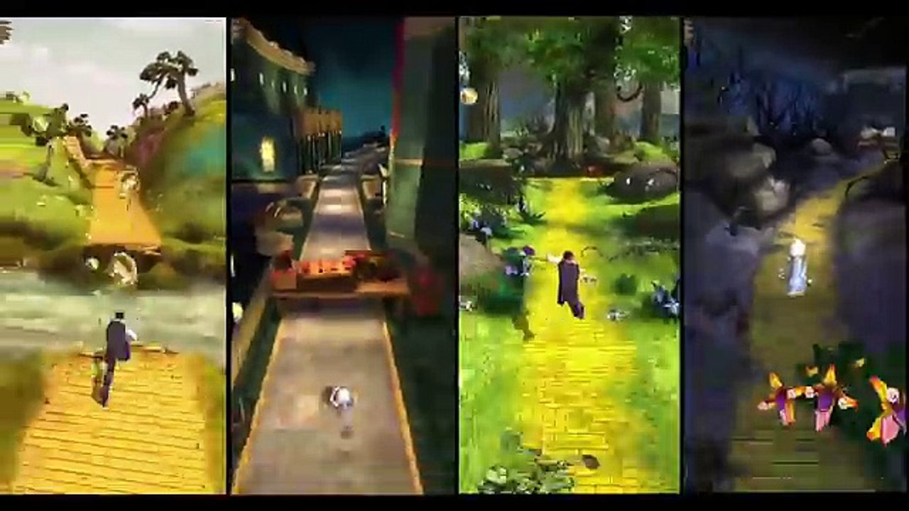 REVERSE GAMEPLAY | Temple Run 2 VS Temple Run VS Temple Run Brave VS Temple Run Oz