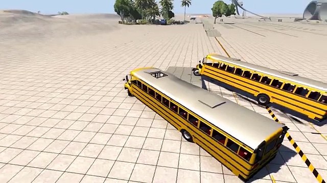 Cartoon pirates buses, police cars, автобусы пираты напали на машинки, BeamNG Drive