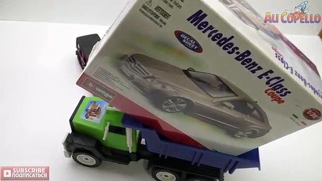 Мультфильм из игрушек - Mercedes Benz Собираем машинку мерседес Развивающее видео про машинки
