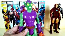 Superhero Unboxing, Spiderman, Green Goblin, Iron man, Iron Spiderman, Ultron, Venom, Thor #SE4K