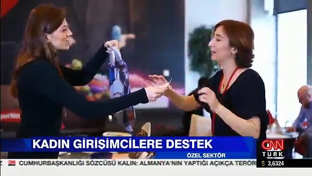 Hasan Suel Kadın Girişimcilere Destek CNN 19 Mart 2017
