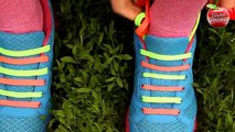 TOP 3 Ways Of How To Lace Shoes With 2 Laces For Each Shoe - Tutorial of 3 Best Shoe Lacing Kinds