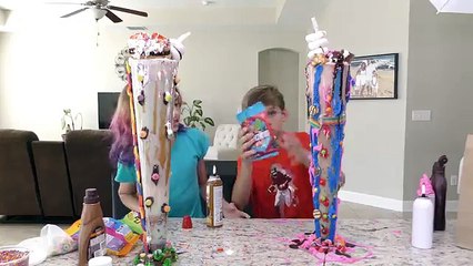 GIANT FREAKSHAKE CHALLENGE | We Are The Davises