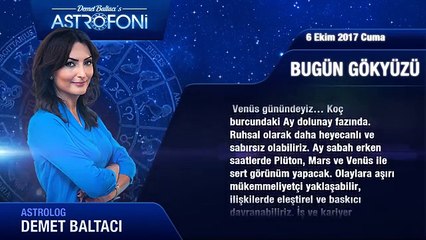 Günlük Burç Yorumu 6 Ekim 2017 Cuma, Astroloji, Burçlar
