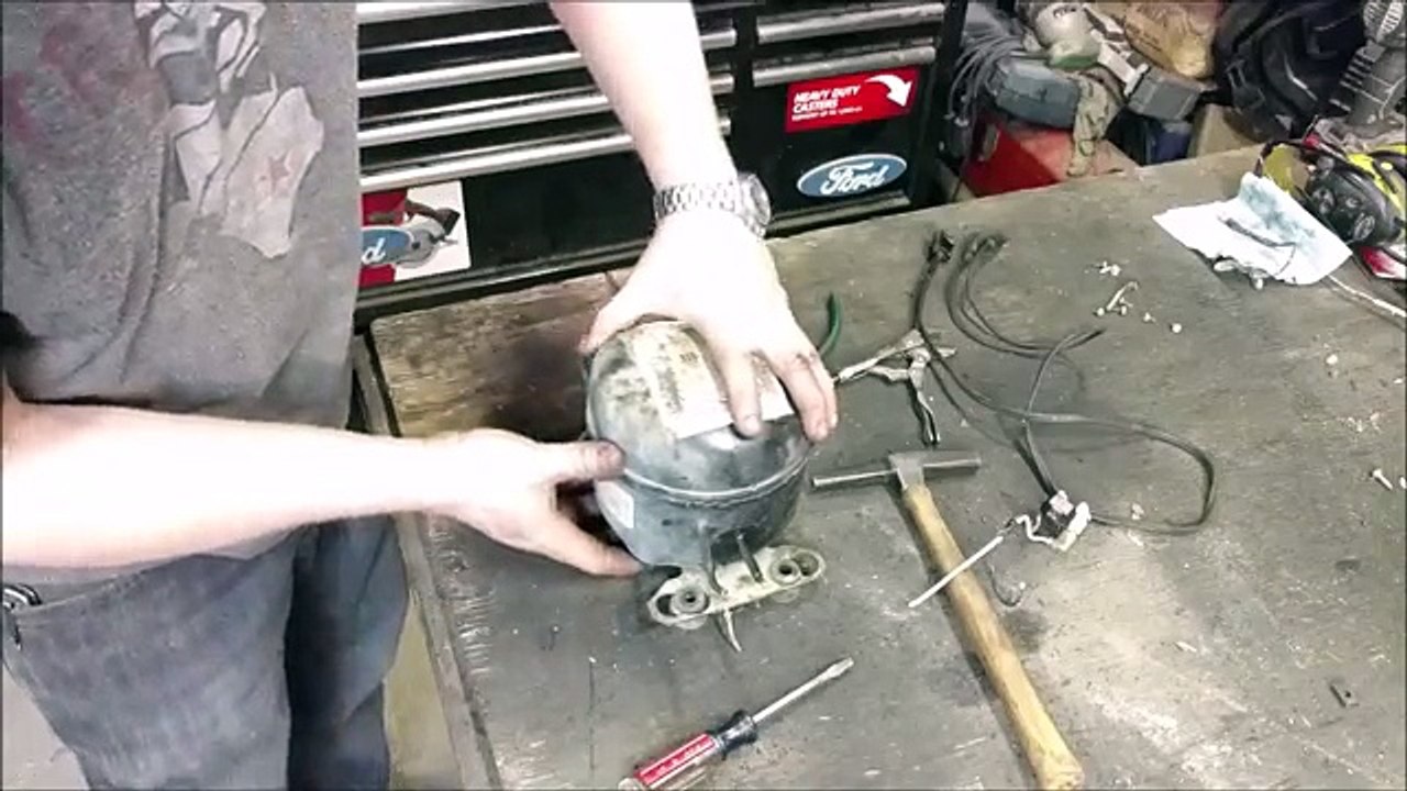 Whats inside a Refrigerator Compressor