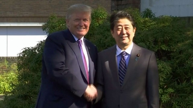 트럼프-아베 골프로 친밀감 강조...대북 메시지 주목 / YTN