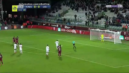 Metz 0-1 Lille - But Nicolas Pepe penalty Goal HD - F 05.10.2017