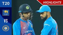 T20I - Full Match Highlights - Sri Lanka vs India - 6th September, 2017