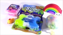 Cutting OPEN Squishy RAINBOW! Super Glow Monster! Gross Nacho Cheese SLIME! Star Stress Ball! FUN