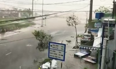 Vietnam Dilanda Topan Damrey