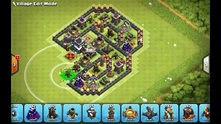 New UNBEATABLE Town hall 9 Base Layout (CoC Th9) Best Trophy Pushing Base 2017 | Clash of Clans