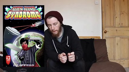 Aliens and ninjas for the win indi comic review (Alien hand syndrome #1)