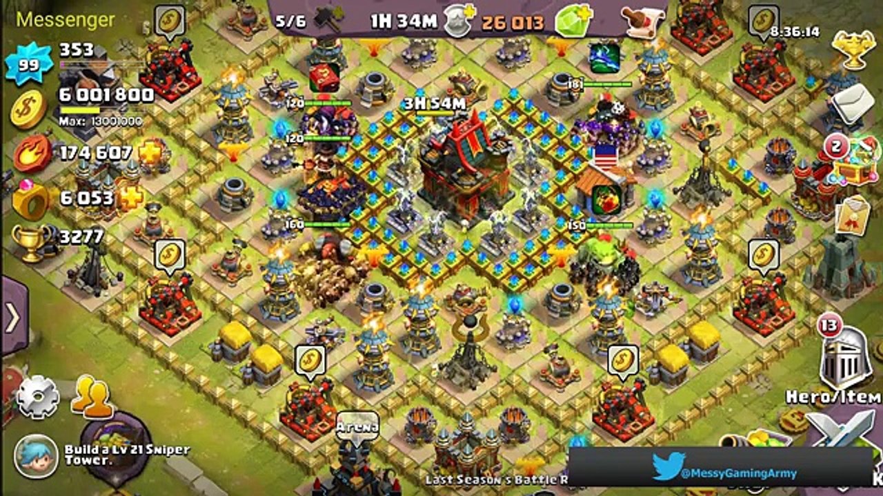 43k Jewels 10x Hires - The Quest for Berserker Begins | Clash of Lords 2