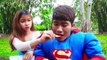 Superman Handsome Transgender Elsa CPR Batman PRANK Spiderman love Pretty Girl Joker Superhero funny