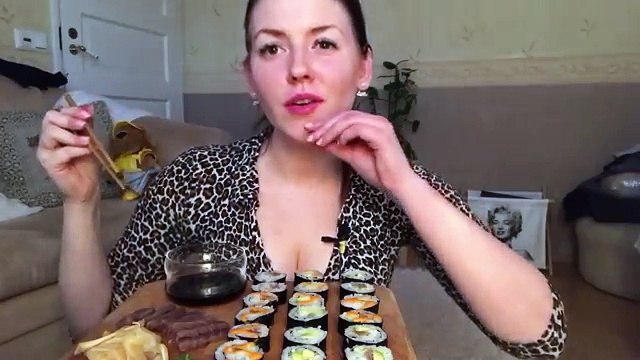 Tuna Sushi & Sashimi ~ ASMR Relaxing Eating Sounds Mukbang 먹방