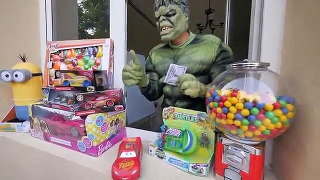 KIDS TANK Toy CRUSHED By Quad Bike w/ Learn Colors for Children & Toddlers Finger Family Songs Fun