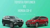Toyota Fortuner 2.7 vs Honda CR-V 2.0 i-VTEC 0-140 Speed test
