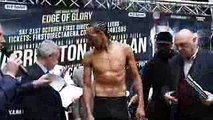WHO REIGNS BRITISH AT 140 - TYRONE NURSE v JACK CATTERALL - OFFICIAL WEIGH IN  EDGE OF GLORY
