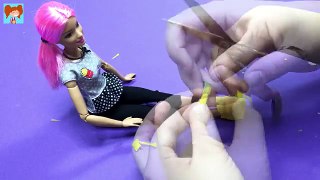 Barbie Kulaklık Yapımı Kolay Kendin Yap Barbie Bebek Evi Eşyaları Oyuncak Yap