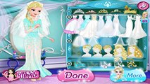 Sisters Elsa Rapunzel Ariel Jack Flynn Eric Wedding Dress Up Game for Kids