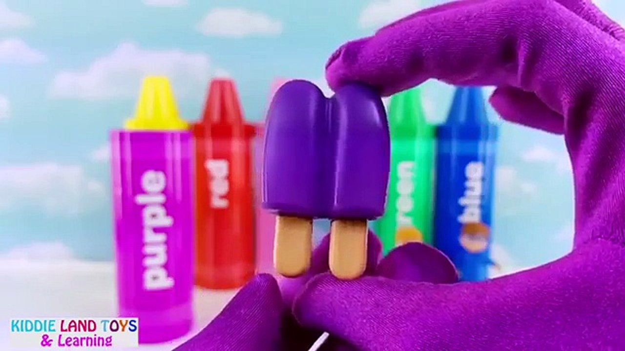 Alvin and the Chipmunks Jumbo Crayons Toy Surprises Body Paint Finger Family Song Nursery Rhymes