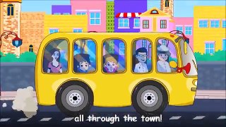 Wheels On The Bus Go Round And Round Song | Nursery Rhymes and Kids Songs Compilation.