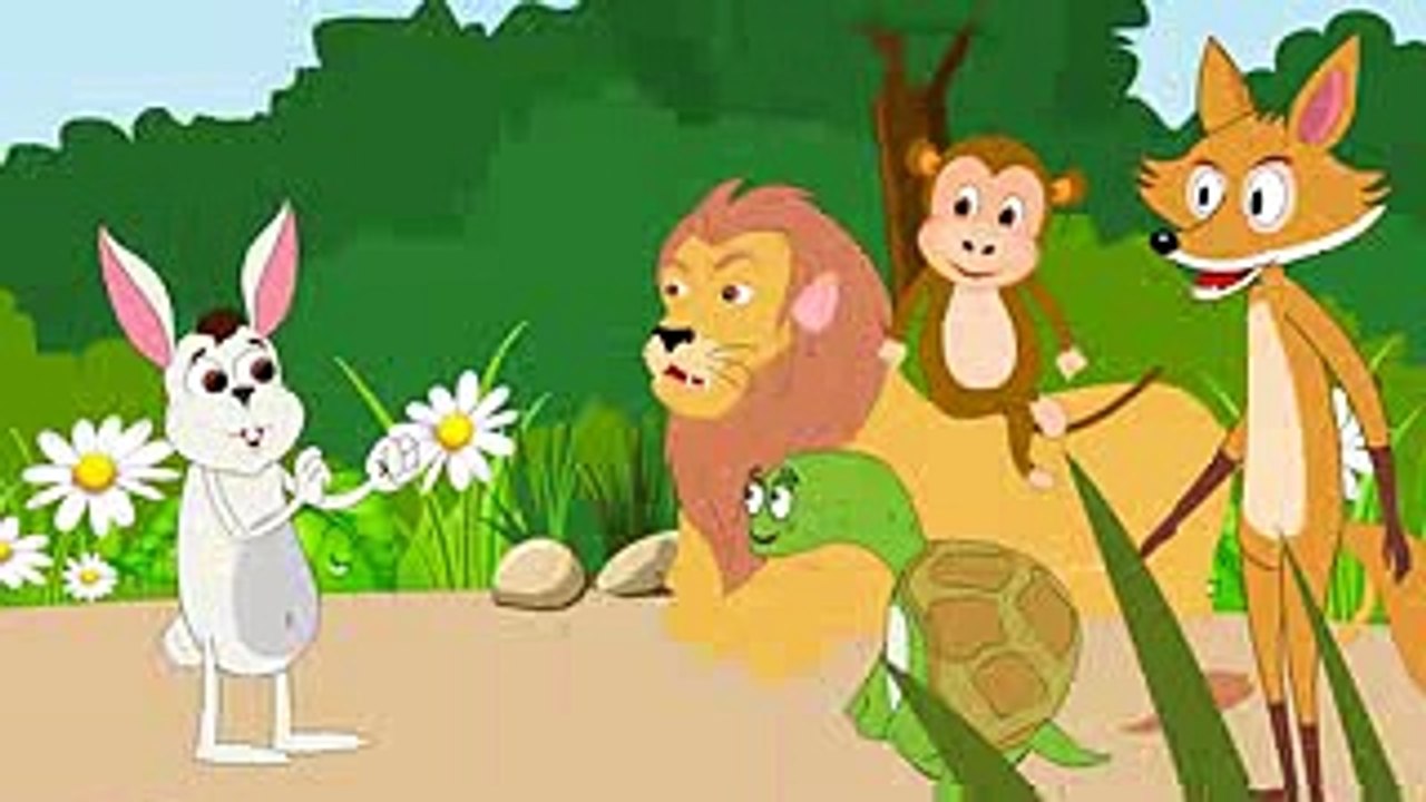 The Hare and The Tortoise - Aesop's fables for children - My Pingu Tv