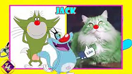 Oggy And The Cockroaches Characters In Real Life