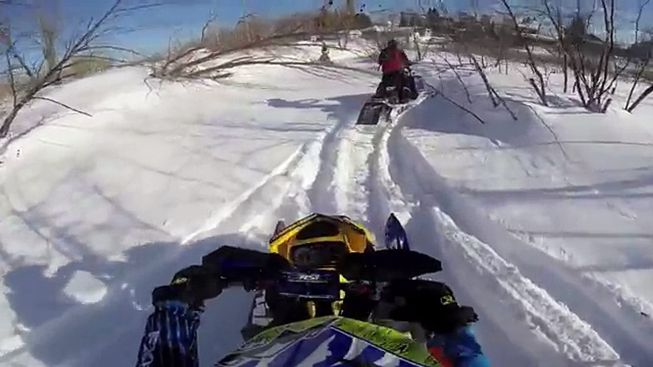 Snowmobile river run ends bad