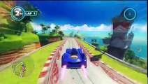 sonic all star racing video game لعبة سباق السيارات مع سونيك
