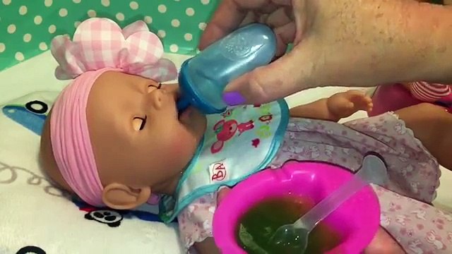 Baby Born feeding VINTAGE 1983 LIME DOLL FOOD Zapf Creations