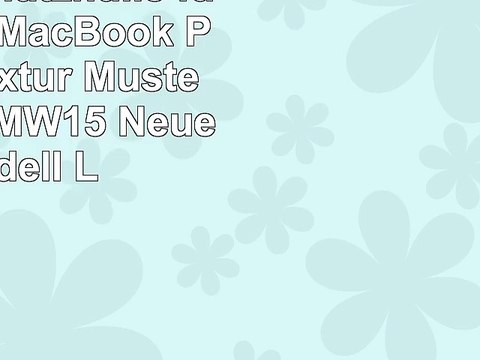 AQYLQ Schutzhülle für Apple 15 MacBook Pro Holz Textur Muster Design 3 MW15 Neues
