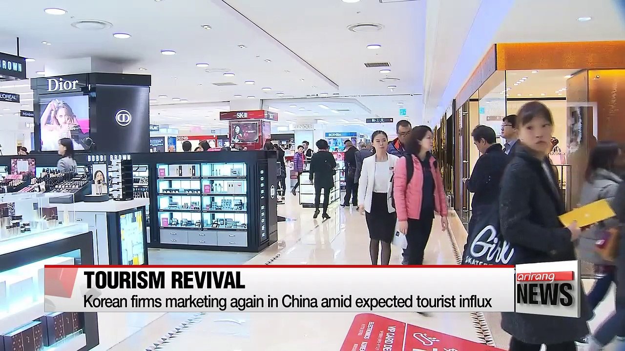 Korean firms marketing in China again as bilateral ties improve