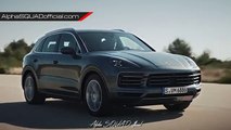 The New Porsche Cayenne 2018 and Porsche Cayenne S 2018 [Driving Shots and Tape Art] LUXUR