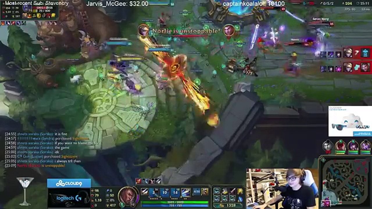 Sneaky vs. Bjergsen Ward Wars | Funny LoL Stream Moments #3 | Sneaky | Imaqtpie | nightblue3