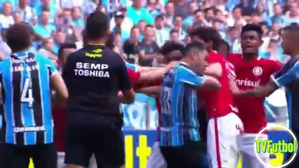 Best Football Fights Of 2017 ft. Neymar, Fernandinho, Rodriguez, Toure, Ibrahimovic, Godin & More