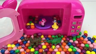 Microwave Oven with Colours Gumball Goo Slime Surprise Toys Spiderman Hello Kitty Paw Patrol Frozen