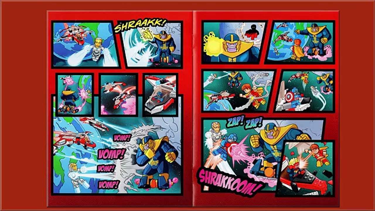 Lego Marvel Super Heroes 76048 Подводная атака Железного Черепа Обзор Iron Skull Sub Attack