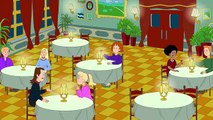 Funny Animated cartoon Kid | Caillou at the restaurant | WATCH CARTOON ONLINE | Cartoon for Childre