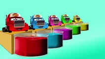 Learn Colors with McQueen Truck - Educational Videos I Toys Cars for Children with Nursery Songs