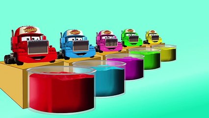 Learn Colors with McQueen Truck - Educational Videos I Toys Cars for Children with Nursery Songs