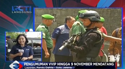 Jelang Pernikahan Putri Presiden di Solo, Pengamanan Diperketat