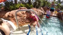 LEAP OF FAITH!!! Water Slide with Sharks! Atlantis Bahamas [CRUISE WEEK DAY 2]